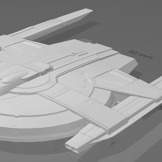 🖖 STO - Federation - Engle-class Escort・Free STL File for 3D printing・Cults