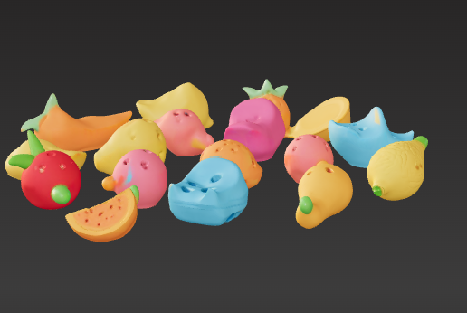 👽 3D Printable Crocs Jibbitz Custom Charms Pack・ STL File for 3D