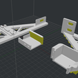 support et sens impression stage 2.png Archivo 3D Mejora de la rigidez del sidewinder X1 (cubierta magnética y desplazamiento de toda la altura)・Diseño para descargar y imprimir en 3D, jemlabricole