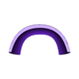 Back1.stl Big Bad Beetleborg Inspired Blue Helmet Cosplay Prop