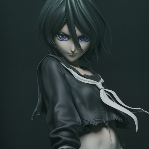 Close.png Rukia 3D Print