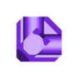 esquinero b.stl Corner cube rack for building cubes /montessori // games // configuring spaces