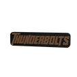 EEL EY 3D MULTICOLOR LOGO/SIGN - Thunderbolts