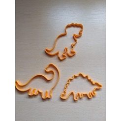 10abe6308f2b97aa51b3df251a022086_preview_featured.jpg Free STL file dinosaur dino cookie cutter・3D printer design to download, ledblue