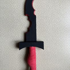 IMG_8445.jpeg STL file HELLUVA BOSS WEAPONRY - MILLIE'S KNIFE PROP COSPLAY・3D printing idea to download