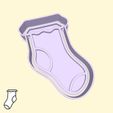 31-1.jpg Baby shower / gender reveal party cookie cutters - #31 - baby sock