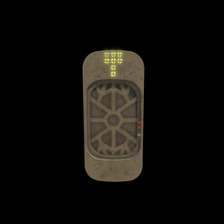 2023-02-03-150719.png Файл 3D Звезда Смерти Звезда Смерти Мусорный Компактор Дверь для 3,75" или 6" фигурок Диорама・3D-печать дизайна для загрузки
