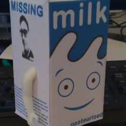 coffee and tv.jpeg STL-Datei coffee and tv milk box (blur music video) kostenlos・3D-Drucker-Design zum herunterladen
