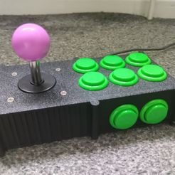 IMG_20230804_131343.jpg Small 8 button arcade stick (Fits on Ender 3 and Prusa i3)
