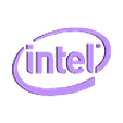 intel logo_stl.stl intel logo