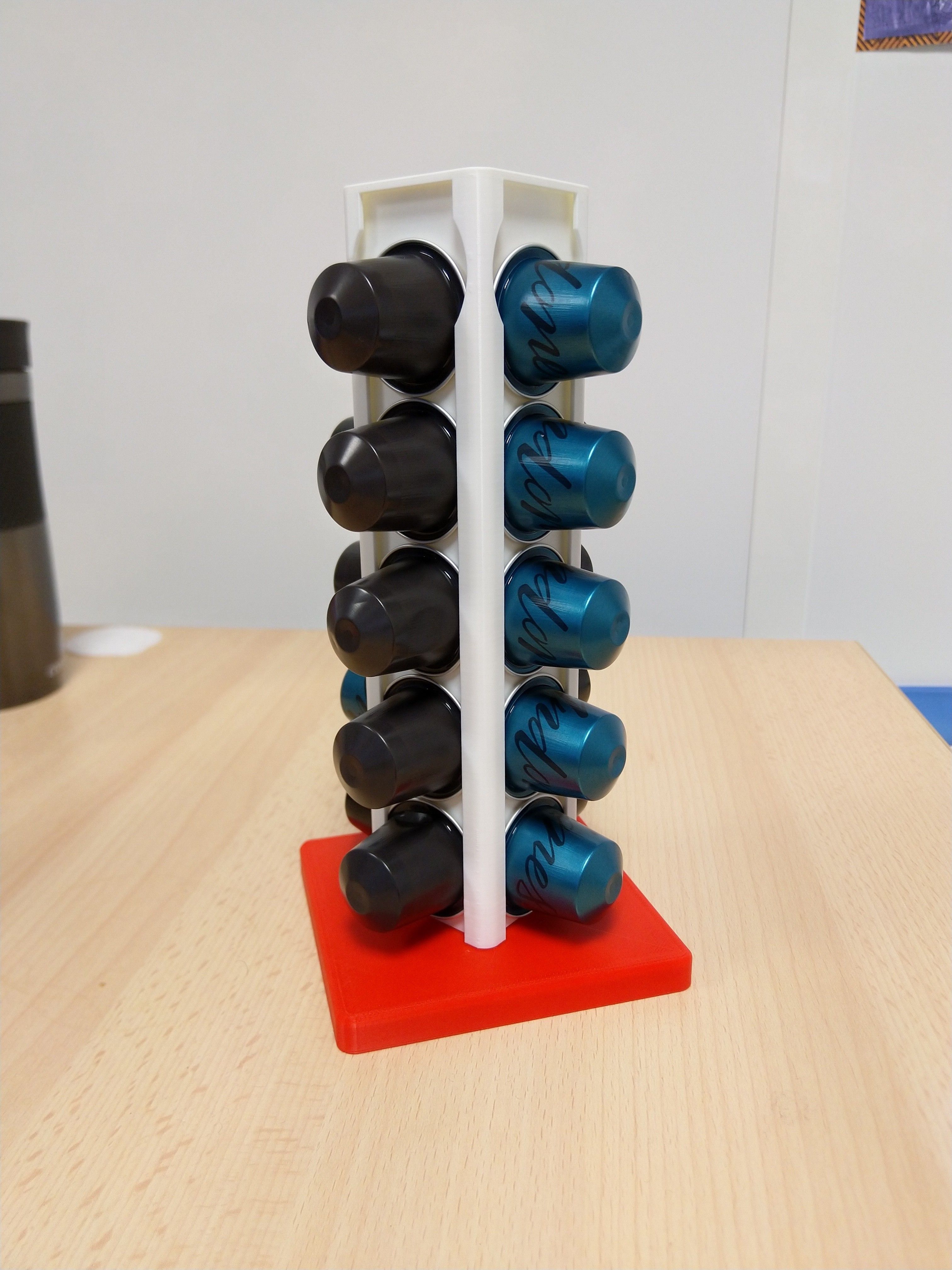 Download STL file NESPRESSO CAPSULE HOLDER NESPRESSO CAPSULE HOLDER