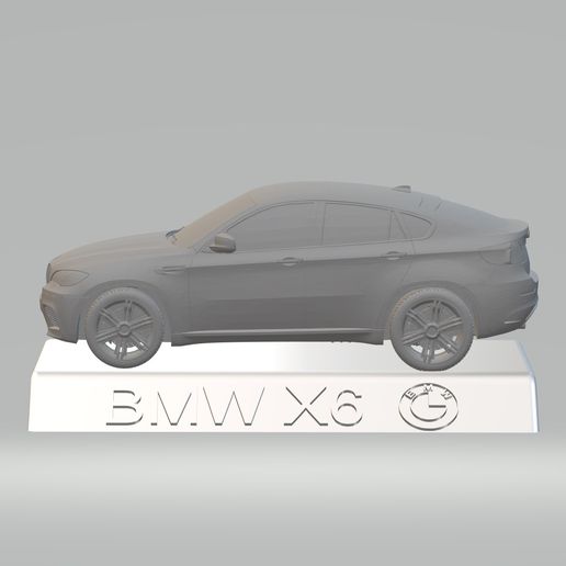 Bmw X6 3D CAR MODEL HIGH QUALITY 3D PRINTING STL FILE 3D model