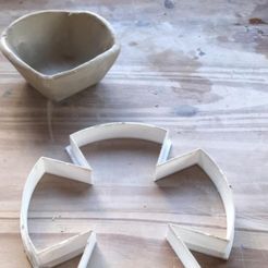 cortante con forma para hacer bowl / shaped cutter to make bowl