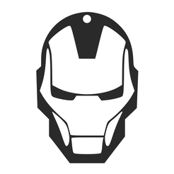 render0001.png Fichier STL gratuit Porte-clés Iron Man・Idée pour impression 3D à télécharger, RgsDev