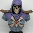 IMG_0950.jpg Archivo STL BUSTO DE SKELETOR MASTER OF THE UNIVERSE・Plan imprimible en 3D para descargar