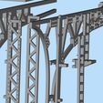 14.jpg Double Track Cantilever signal bridge for scale model trains