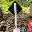 PATREON-2.png Free STL file COCAINE BEAR SIGN・3D printing idea to download