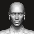 05.jpg Bella Hadid portrait sculpture 3D print model