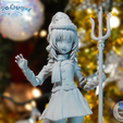 Gawr_Gura_Christmas_Main.png Gawr Gura - Hololive Vtuber Anime Figurine STL for 3D Printing
