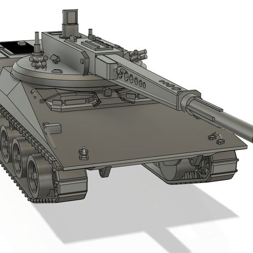 🪖 RDF/LT Unmanned turret for 15mm wargames・ 3D File for 3D printing・Cults