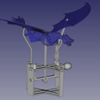 design_freecad.png Fichier STL Dragon mécanique・Objet imprimable en 3D à télécharger