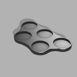 plt-mvt-28mm-X5-v2.png Fichier OBJ gratuit movement tray 28mm・Modèle pour imprimante 3D à télécharger