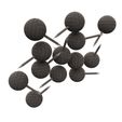 Wireframe-High-Pile-Of-Sphere-Push-Pins-6.jpg Pile Of Sphere Push Pins