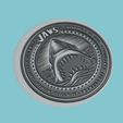 a_12.jpg Jaws Movie Medallion  Jaws 3d  Model Stl Obj