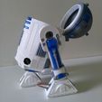 R2D2 Make_7.jpg STAR WARS - R2D2 highly detailed &ready to print, 360° rotating head & openable to use it as a storage box.