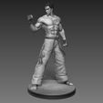 kazuya3.jpg Kazuya Mishima Fan Art Statue 3d Printable