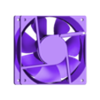 120mm Irwin.STL 120mm x 120mm square fan is based on a U.S. Toyo Fan Corp DC Brushless Fan