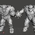 baronofhellarmcannon13.jpg ARM CANNON BARON OF HELL MINIATURE MODEL FIGURE FOR FANTASY OR SCIFI GAMES RPG DND