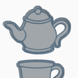 Tetera-y-taza.png Teapot and cup cutter