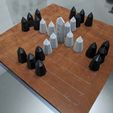 IMG_20190228_181936.jpg Archivo STL gratuito Juego de mesa Hnefatafl・Objeto imprimible en 3D para descargar