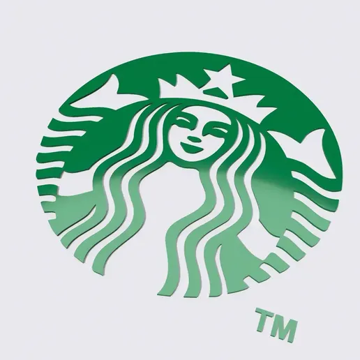 Starbucks Logo | 3D Printable STL