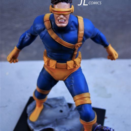 cyclops x-men 3D model