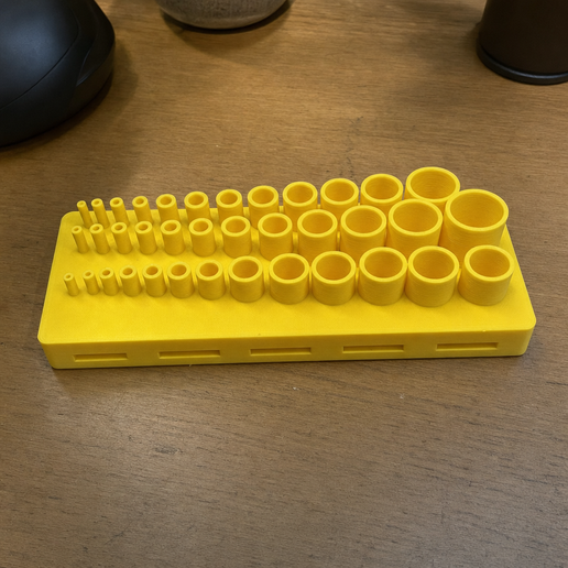 Bosch 18V Drill Bit Set Gridfinity 2x1 Tray