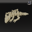 Bild1.png Skeleton Dragon Keychain - Articulated, Print in Place - No Supports