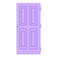 Only door v1.stl Door, Windows, Roof Tiles SET
