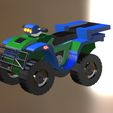 0_00000.jpg DOWNLOAD ATV QUAD 3D MODEL - OBJ - FBX - 3D PRINTING - 3D PROJECT - BLENDER - 3DS MAX - MAYA - UNITY - UNREAL - CINEMA4D - GAME READY Auto & moto RC vehicles Aircraft & space