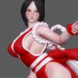 14.jpg MAI SHIRANUI 3 SEXY GIRL KOF GAME ANIME CHARACTER KING OF FIGHTERS 3D PRINT