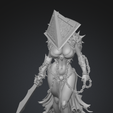 pyrmid-head-girl-2.png レディ・ピラミッドヘッド｜サイレントヒル｜DND｜ミニフィグ