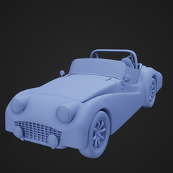 Triumph_1.png Archivo STL Triumph TR3・Modelo para descargar y imprimir en 3D