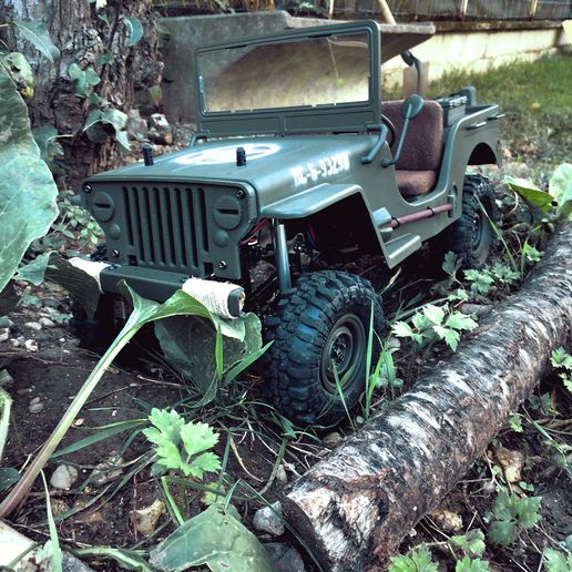🧸 custom kit GMADE SAWBACK jeep 1/10・Free STL File for ・Cults
