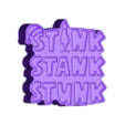StinkStankStunk.stl STINK STANK STUNK SOLID SHAMPOO AND MOLD FOR SOAP PUMP