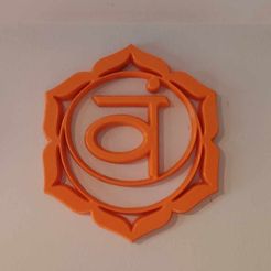 356948161_1127297918226227_8051678434061673127_n.jpg STL file Sacrum Chakra Wall Art 2.5D・3D printable model to download