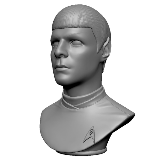 Spock from Star Trek Beyond - 3D model önizlemesi