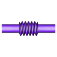 CD45İ25WSGK1_W.stl Worm Gear - Center D. 45 mm - Ratio  25 & 30 - Worm with Shaft