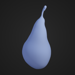 Pear_1.png Archivo STL Pera・Modelo para descargar e imprimir en 3D