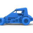 58.jpg Diecast Midget car while turning Scale 1:25